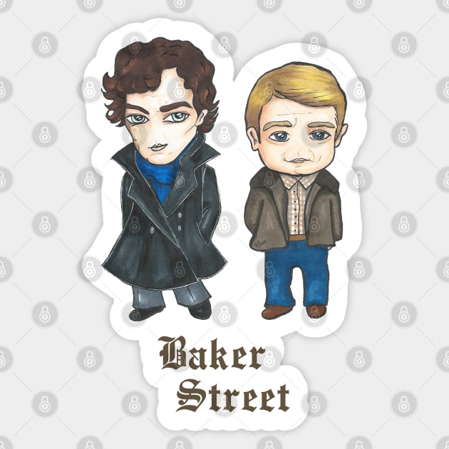 Baker Street Sticker by LivStark